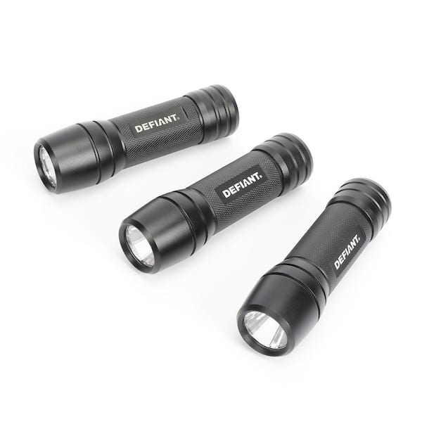Defiant 100 Lumens LED Flashlight (3-Pack)
