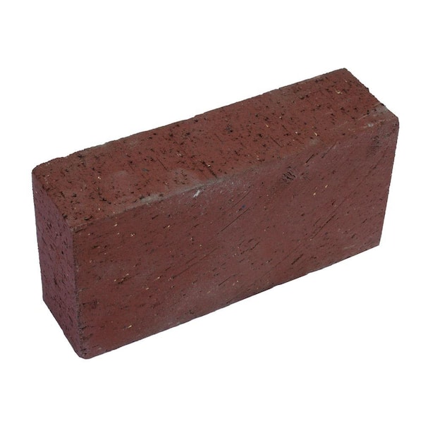 H.C. Muddox 7-5/8 in. x 3-5/8 in. x 2-1/4 in. Red Clay Brick