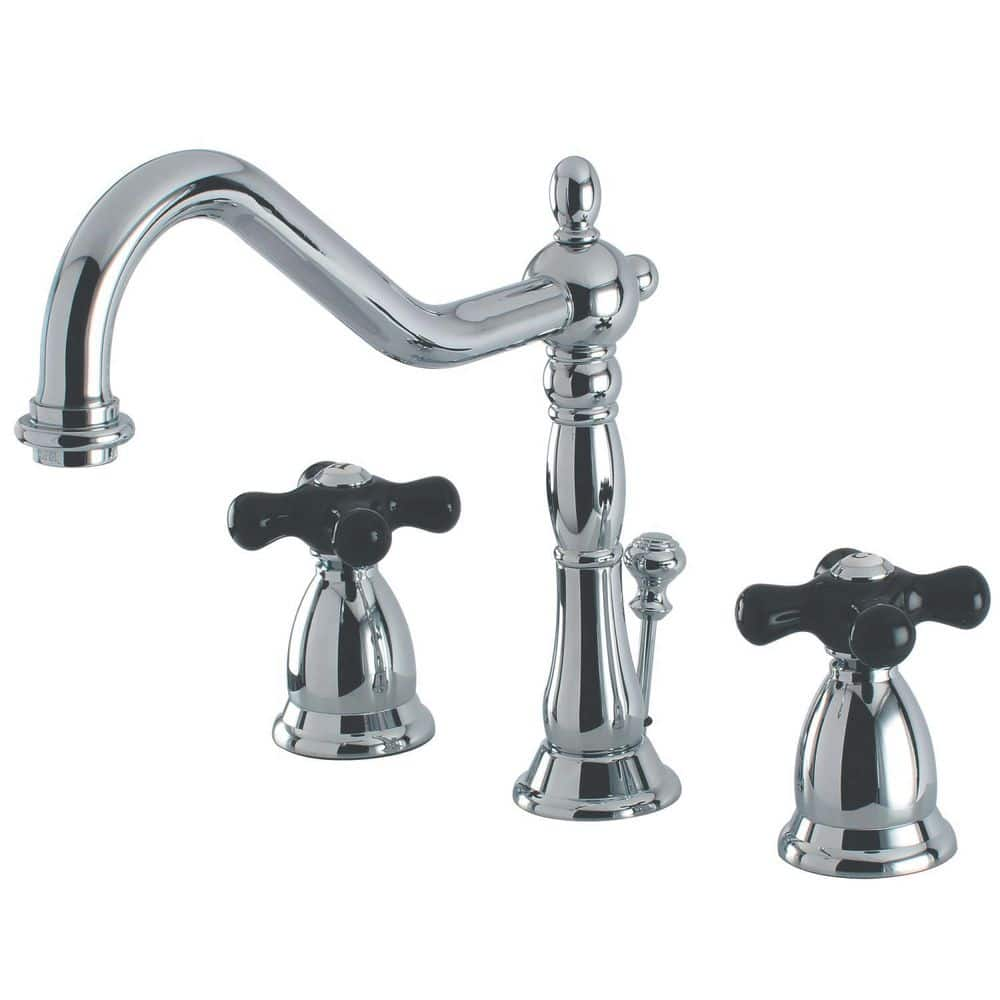 Kingston Brass Duchess 2-Handle 8 in. Widespread Bathroom Faucets with ...