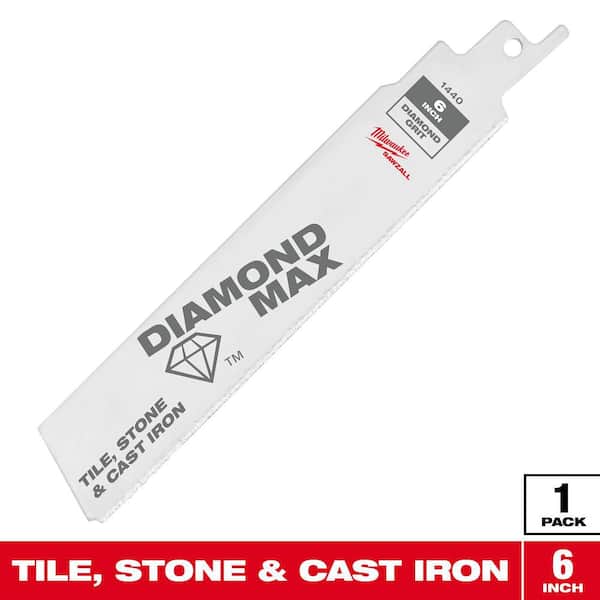 6 in. Diamond-Grit TORCH SAWZALL Reciprocating Saw Blade (1-Pack)