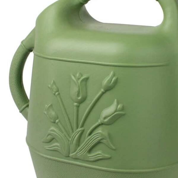 2 Gal. (2-Count) Plants and Garden Plastic Watering Can in Sage Green