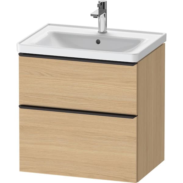 Duravit D-Neo 17.75 in. W x 25 in. D x 24.63 in. H Bath Vanity Cabinet without Top in Natural Oak