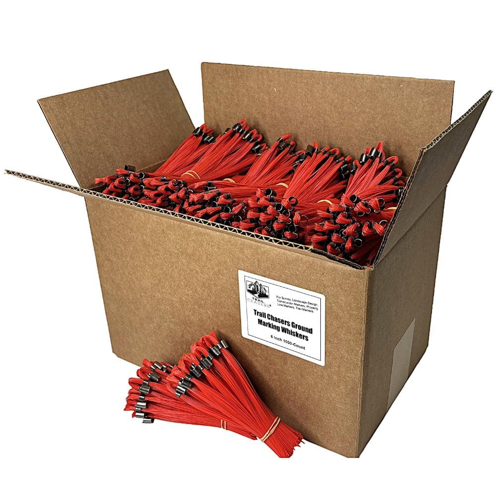 Orange 6 in. Marking Flags - (Whiskers), 1000-Pack price history on PriceWatchPro