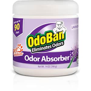 14 oz. Lavender Solid Odor Absorber, Odor Eliminator for Smoke Odor & Musty Smell in Home, Bathroom, Kitchen, Pet Areas