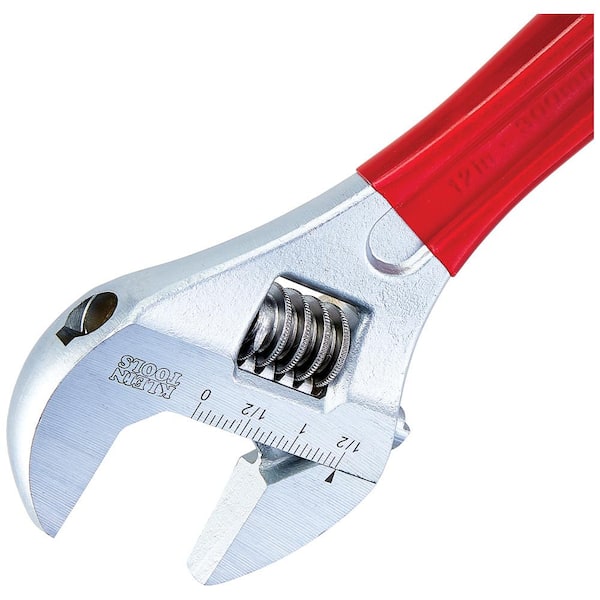 Klein Tools 1-1/2 in. Extra Capacity Adjustable Wrench with