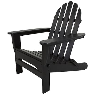 Black - Adirondack Chairs - Patio Chairs - The Home Depot