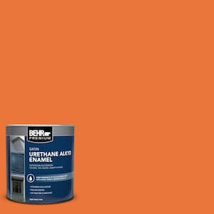 1 qt. Home Decorators Collection #HDC-MD-27 Tart Orange Satin Enamel Urethane Alkyd Interior/Exterior Paint