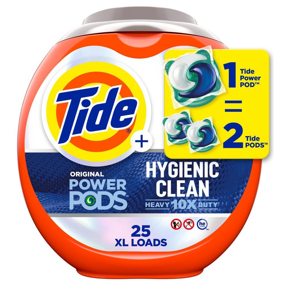 Tide Power Hygienic Clean Heavy-Duty Original Scent Laundry