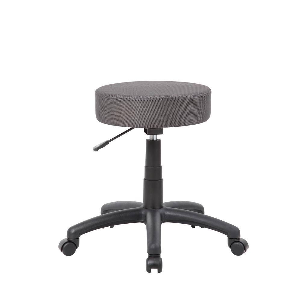 Charcoal Grey Dot Stool