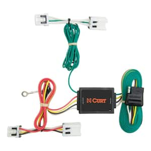 CURT Custom Vehicle-Trailer Wiring Harness, 4-Way Flat Output