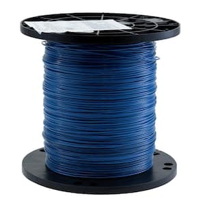 2500 ft. 14 Blue Solid CU THHN Wire