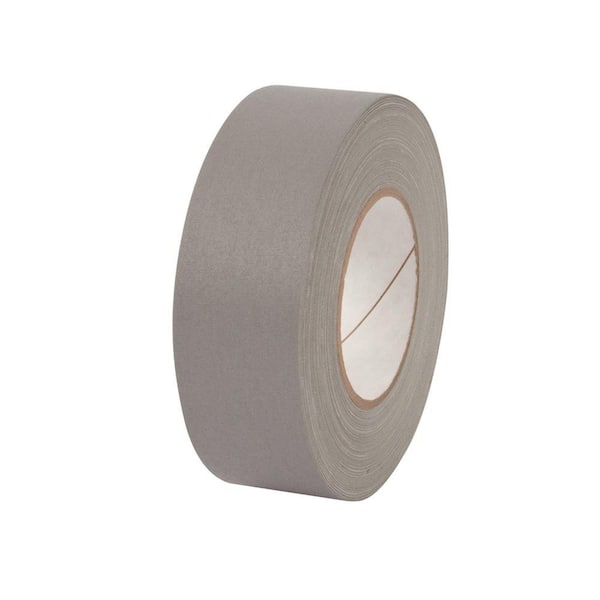 Pratt Retail Specialties 2 in. x 55 yds. Grey Gaffer Industrial Vinyl Cloth Tape (3-Pack)