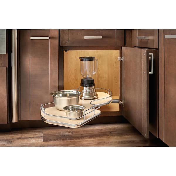 Rev-A-Shelf Contemporary Curve Pull Out Organizer for a Blind Corner Cabinet