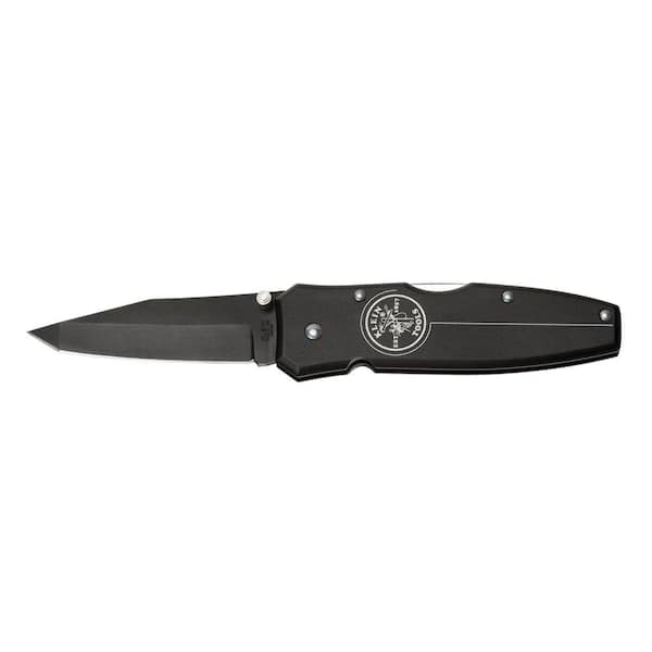 Klein Tools 2.75 in. Stainless Steel Straight Edge Tanto Pocket Knife