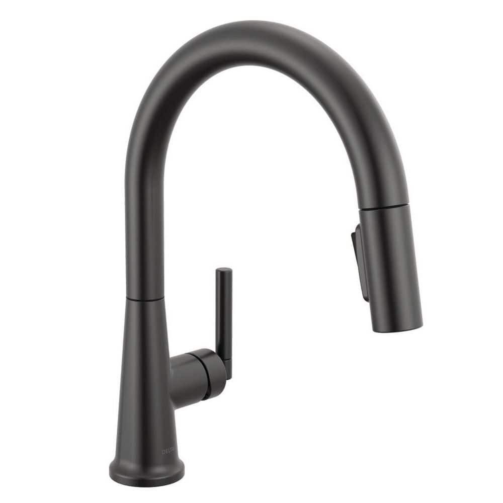 Foundations Design Series Modern Matte Black 14.94 in. H Pull Down Sprayer Kitchen Faucet with 360° Swivel Spout price history on PriceWatchPro