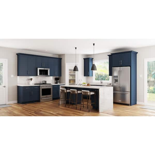 MILL'S PRIDE Richmond Valencia Blue Plywood Shaker Ready to