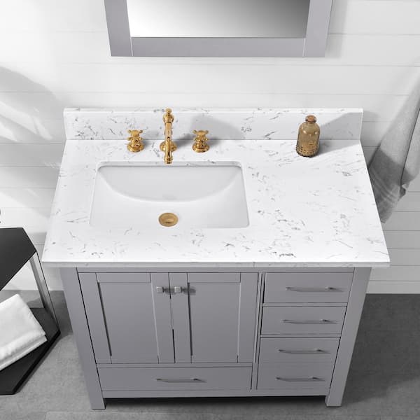 LANDOLT Classic 36 in. W x 22 in.D Engineered Stone Composite