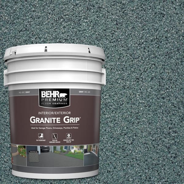 5 gal. #GG-02 Stone Valley Decorative Flat Interior/Exterior Concrete Floor Coating
