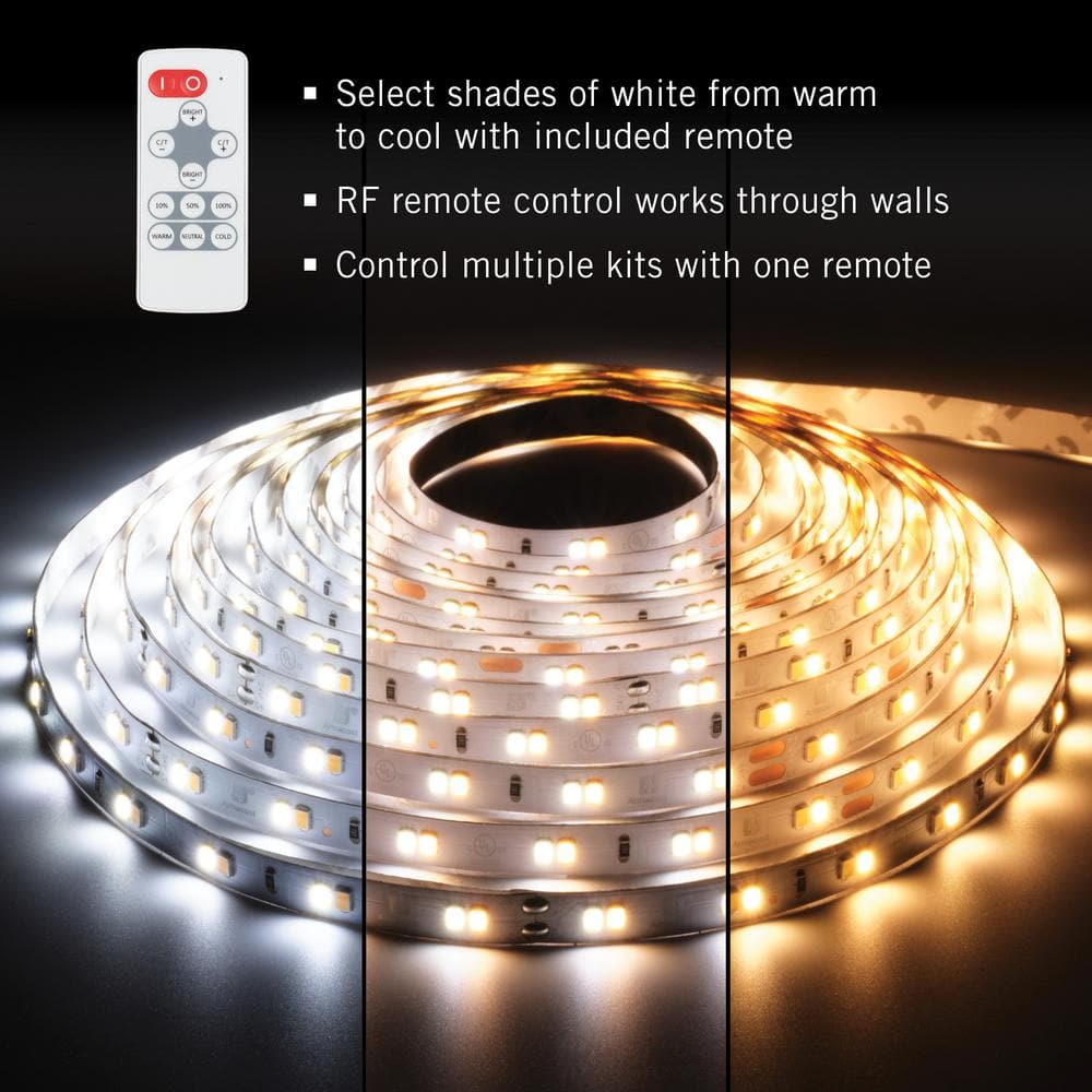 Armacost 16 ft. Tunable White LED Strip Tape Light Kit