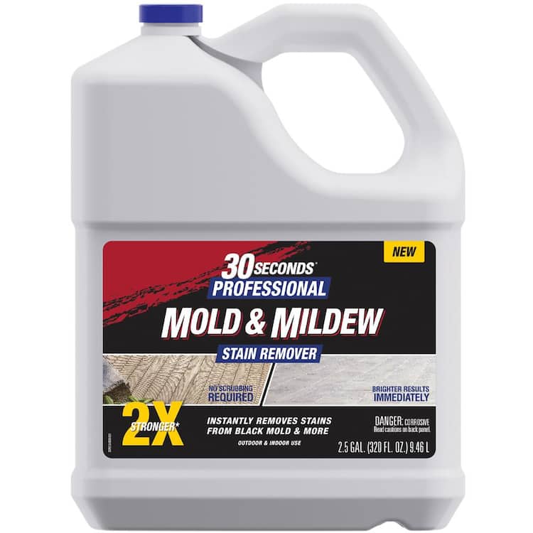 30 Seconds 2.5 gal Professional Outdoor Cleaner Mold and Mildew Stain Remover