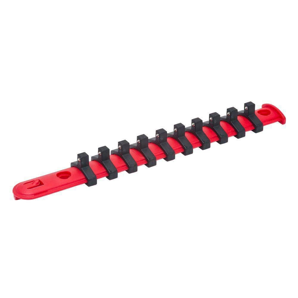 Socket Rail an... Details about   ABN Aluminum SAE Standard 1/4in Drive 20-Piece Socket Holder 