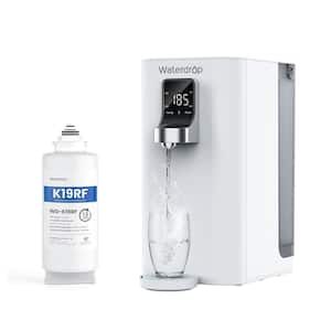 K19-H Countertop Reverse Osmosis System, Instant Hot Water Dispenser, 4 Stage, No Installation Extra Replacement Filter