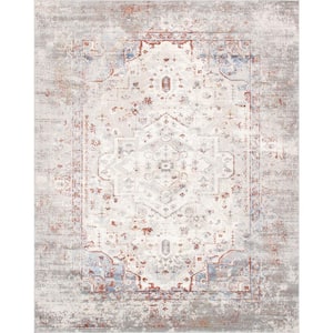 Efes Multi 4 ft. x 6 ft. Abstract Area Rug