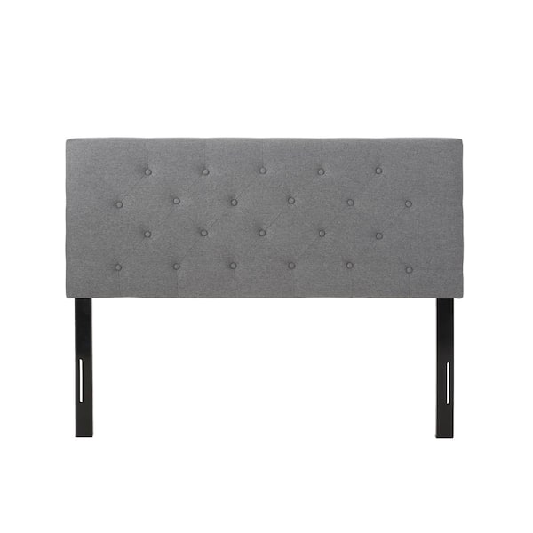 Noble House Atterbury Charcoal Grey Queen Headboard