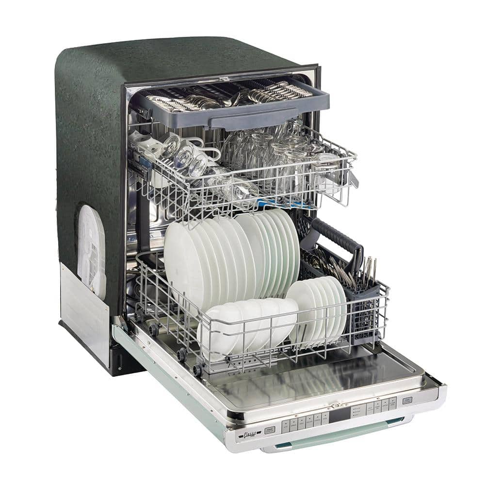 Summer Mint Green Retro 24" Energy Star Built-In Dishwasher