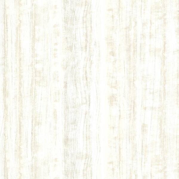 Brewster 60.8 sq. ft. Cream Radiance Stripe Texture Wallpaper