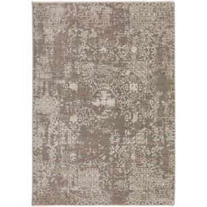 Nelson Gray 5 ft. 3 in. x 7 ft. 8 in. Vintage Area Rug