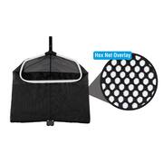 Heavy-Duty Leaf Rake With Double Mesh Net for Inground and Above Ground Pools
