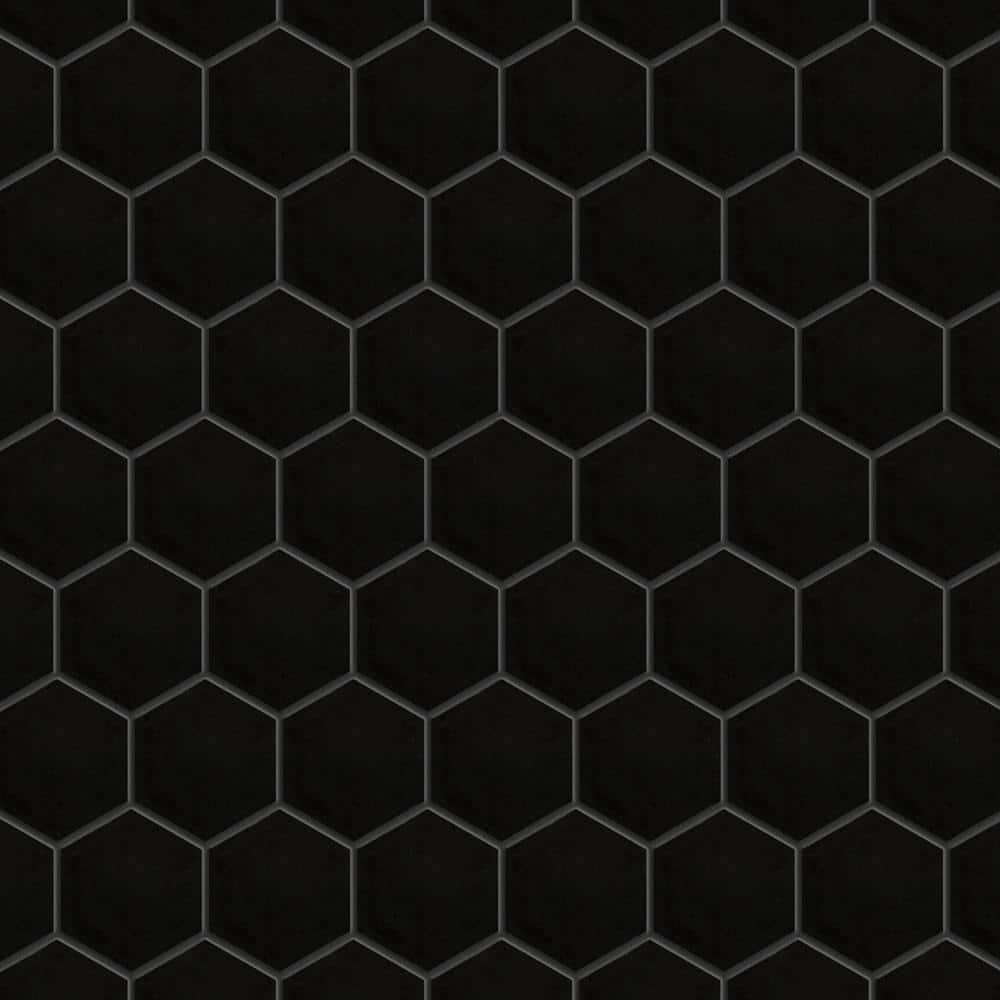 ☆週末値下げ☆【新品未使用】MacOne Hexa M チャコール Merola Tile Metro 2 in. Hex Matte Black 11-1/8 in. x 12-5/8 in