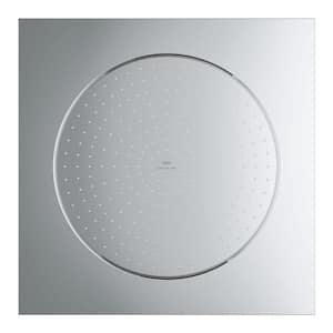 Rainshower 1-Spray Patterns with 1.75 GPM 20 in. Ceiling Mount Rain Fixed Shower Head in Chrome