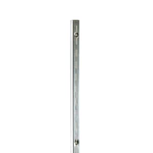 72 in. L Zinc President Line Surface Mount Single Slotted Wall Standard (10-Pack)