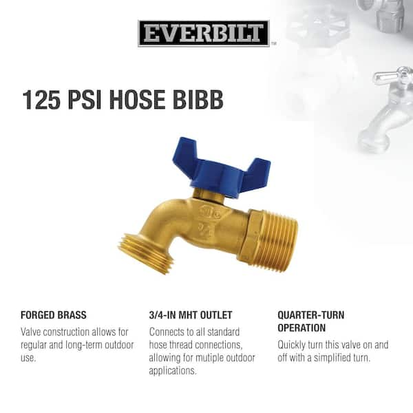 Everbilt 3/4 in. MHT x 3/4 MIP or 1/2 in. FIP Brass Multi Adapter Fitting  801709 - The Home Depot