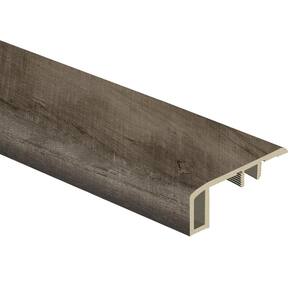 Bouldercrest 7/16 in. Thick x 1-3/4 in. Wide x 72 in. Length Vinyl Carpet Reducer Molding
