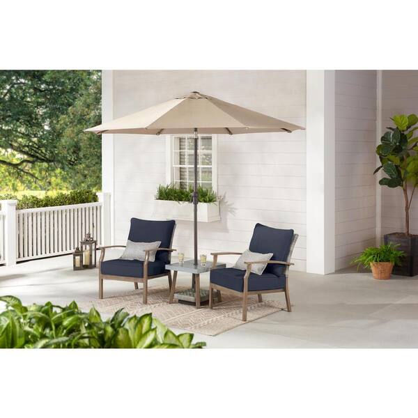 hampton bay wicker bistro set