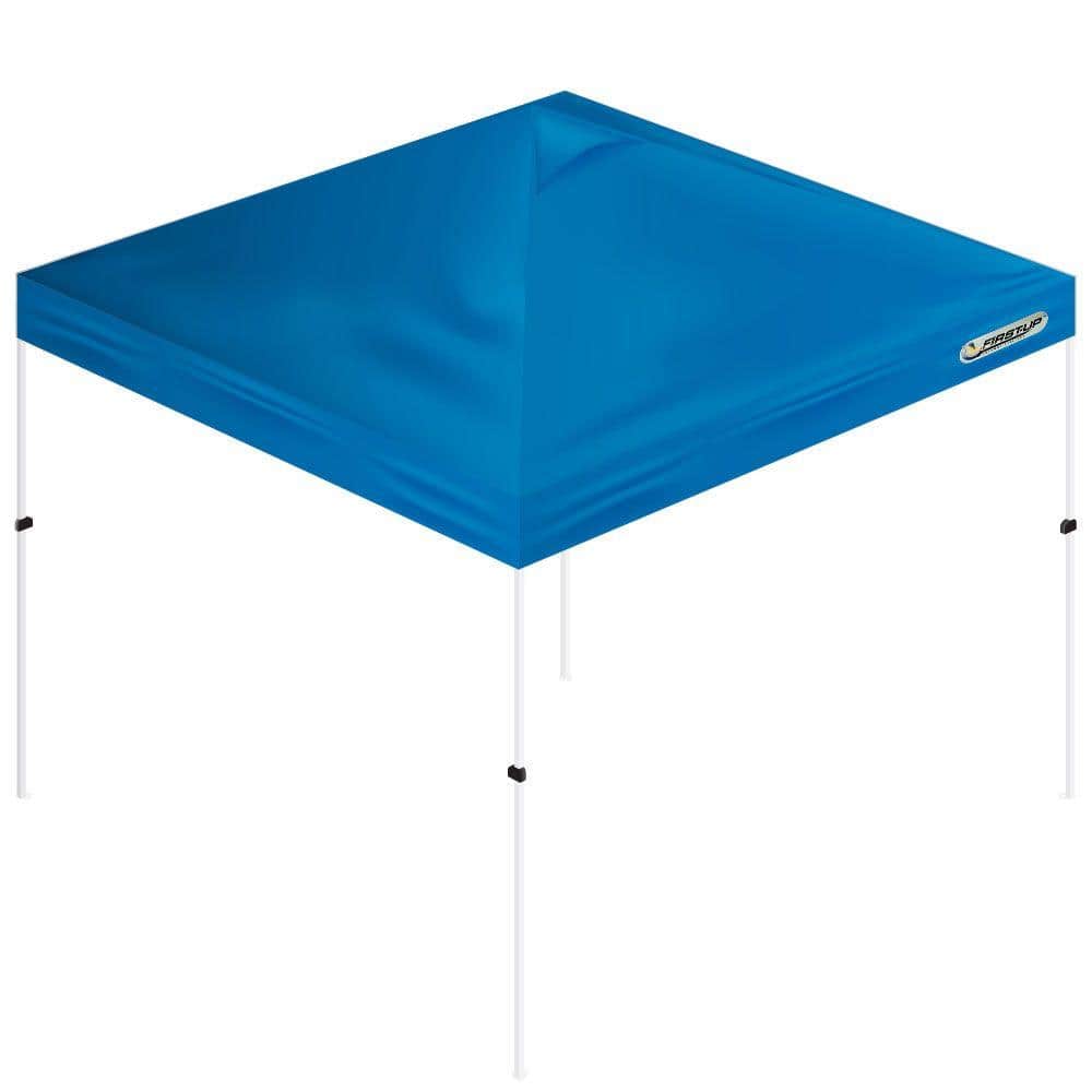 First-Up 10 ft. x 10 ft. Blue Tent Gazebo Canopy-DISCONTINUED 80-S111 ...