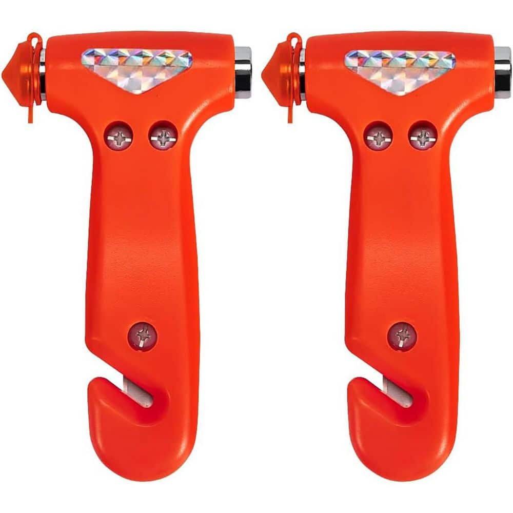 2-Pack Carbon Steel Auto Emergency Hammer Safety Tool Car Window Glass Breaker and Stainless Steel Seatbelt Cutter price history on PriceWatchPro