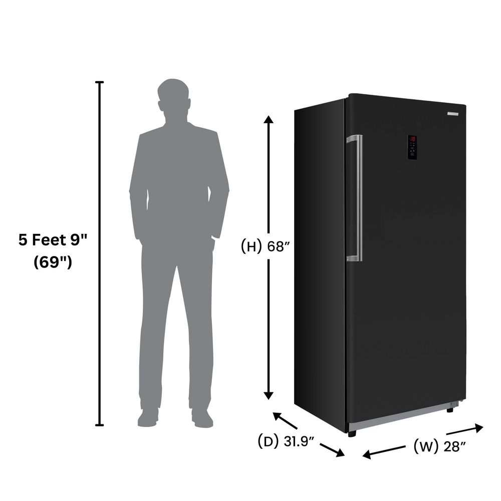 ConServ 17 cu. ft. Convertible UpRight Freezer/Refrigerator Garage