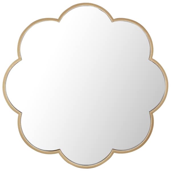 Safavieh Kessli 28 in. W x 28 in. H Novelty Wood Framed Mirror