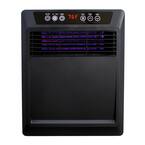 Hearth & Home Dynamics 1500-Watt/5100-BTU Mica Panel Cabinet Indoor Electric UV Heater and Air Sanitizer with Thermostat