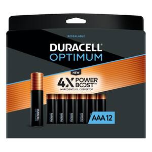 Optimum AAA Alkaline Battery (12-Pack), Triple A Batteries