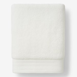 Company Cotton Plush Spa Solid Cream Cotton Single Bath Sheet