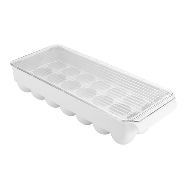 Snapware Plastic 2-Layer Snap 'n Stack Food Storage with Egg Holder Trays (2-Pack)