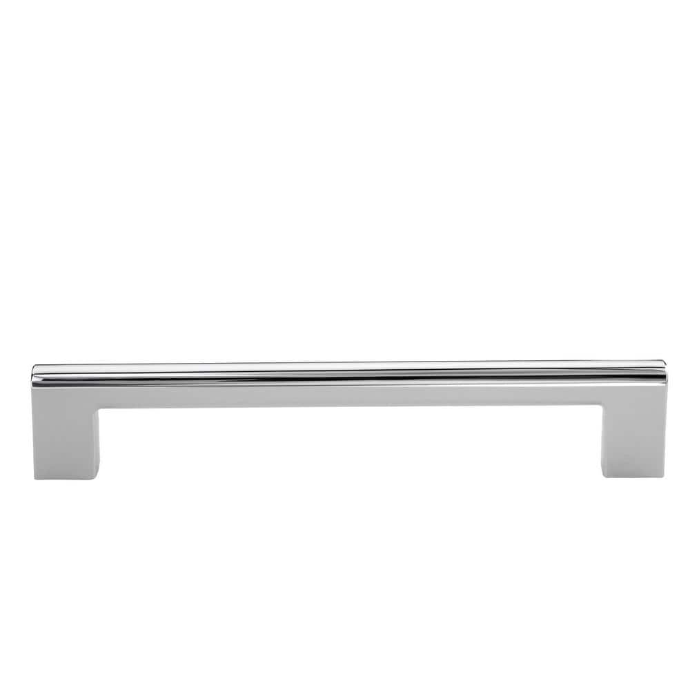 Vail 6-Inch Polished Chrome Bar Pull with Mounting Hardware