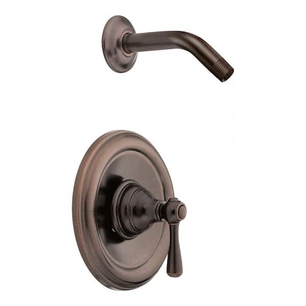 MOEN Kingsley Posi-Temp 1-Handle Shower Only with Showerhead Not Included in Oil Rubbed Bronze (Valve Not Included)