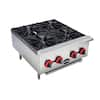 Padela Hotplate, counter top, gas, 24''W x 27-3/5''D x 13