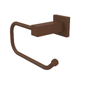 Montero Collection Euro Style Single Post Toilet Paper Holder in Antique Bronze